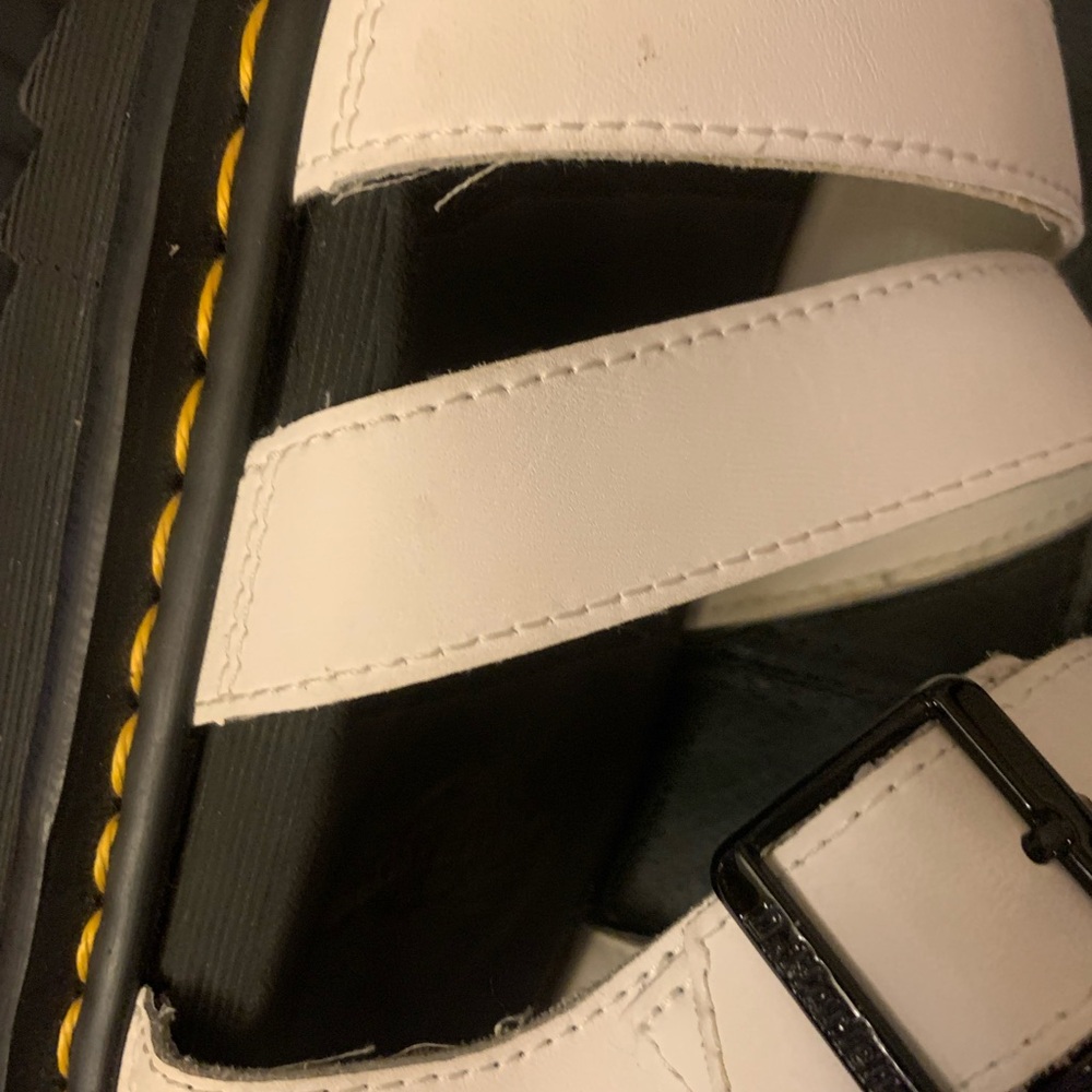 Dr. Martens White Blaire Sandals - Picture 6 of 14